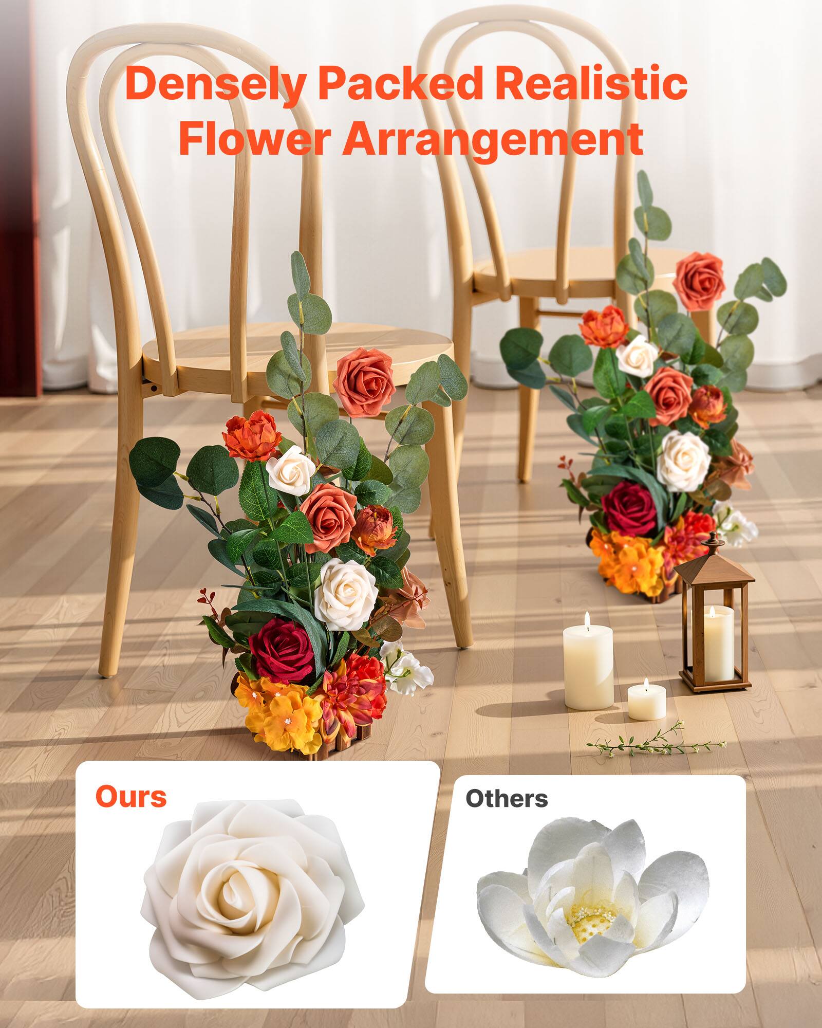 Densely Packed Realistic Flower Arrangement

Ours

Others