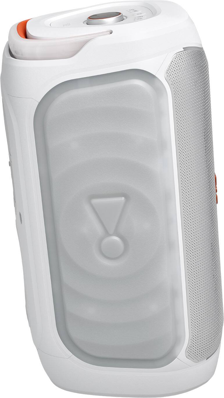 Left. JBL - PartyBox 130 Portable Wireless Speaker - 2026 - White.
