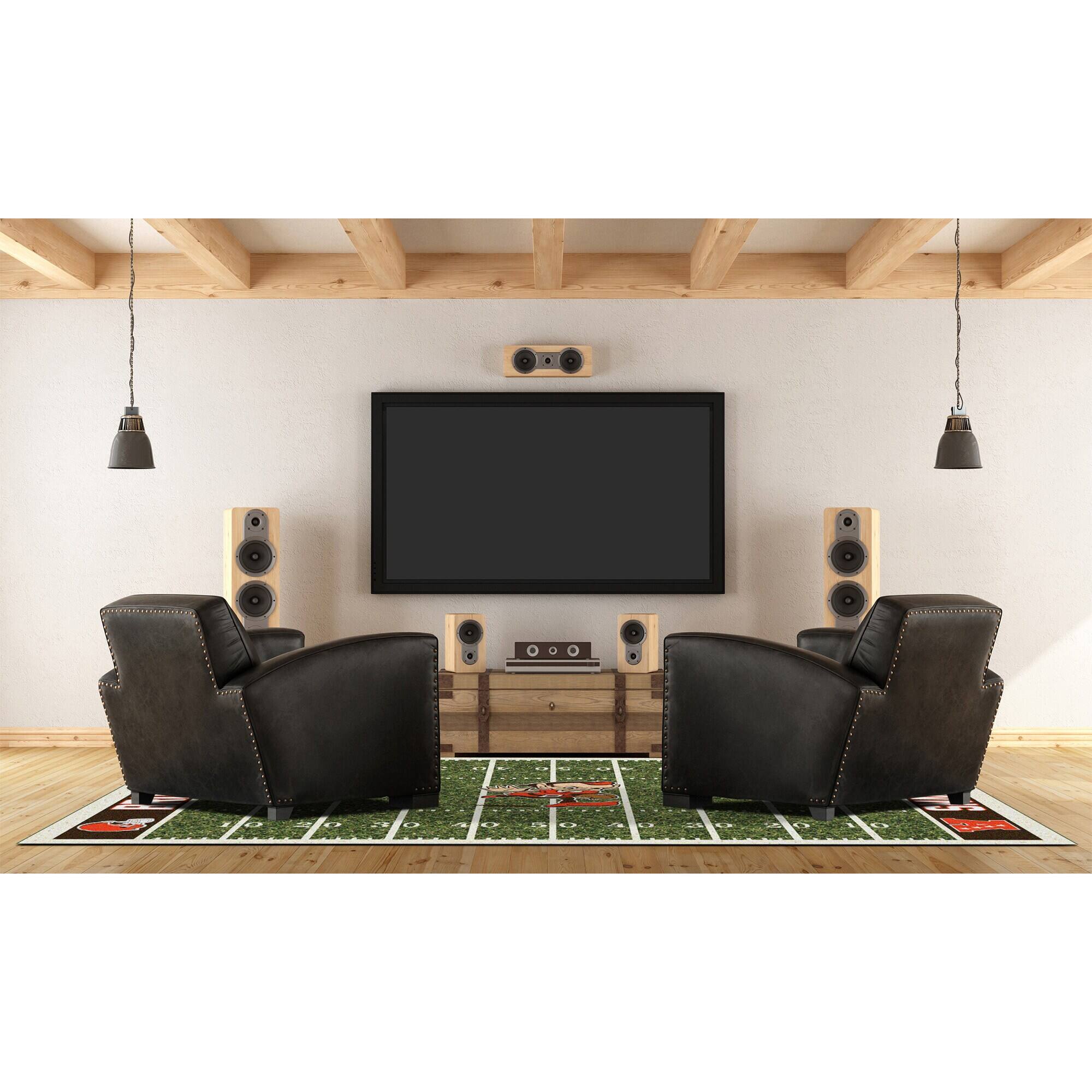 Alt View 1. Imperial - Cleveland Browns 5'4'' x 7'8'' Home Field Rug - Multicolor.