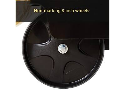 Non-marking 8-inch wheels