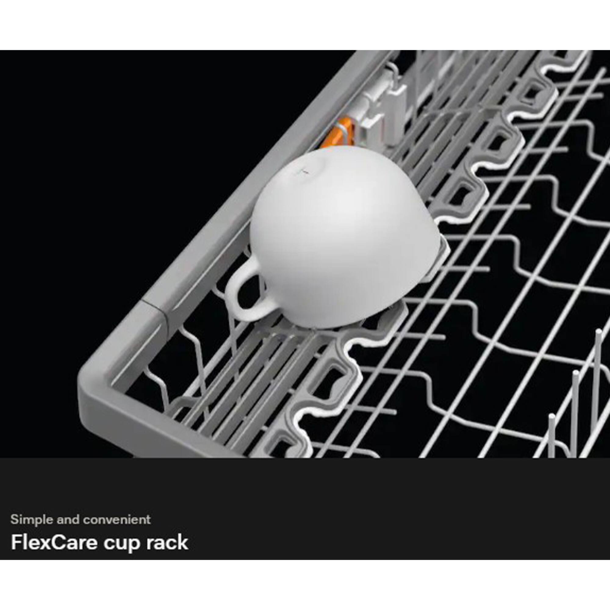 Simple and convenient  
FlexCare cup rack