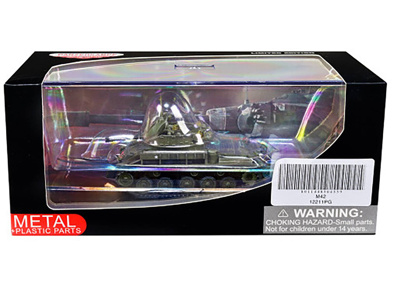 METAL PLASTIC PARTS

M42 12211PG

WARNING: CHOKING HAZARD - Small parts. Not for children under 14 years.