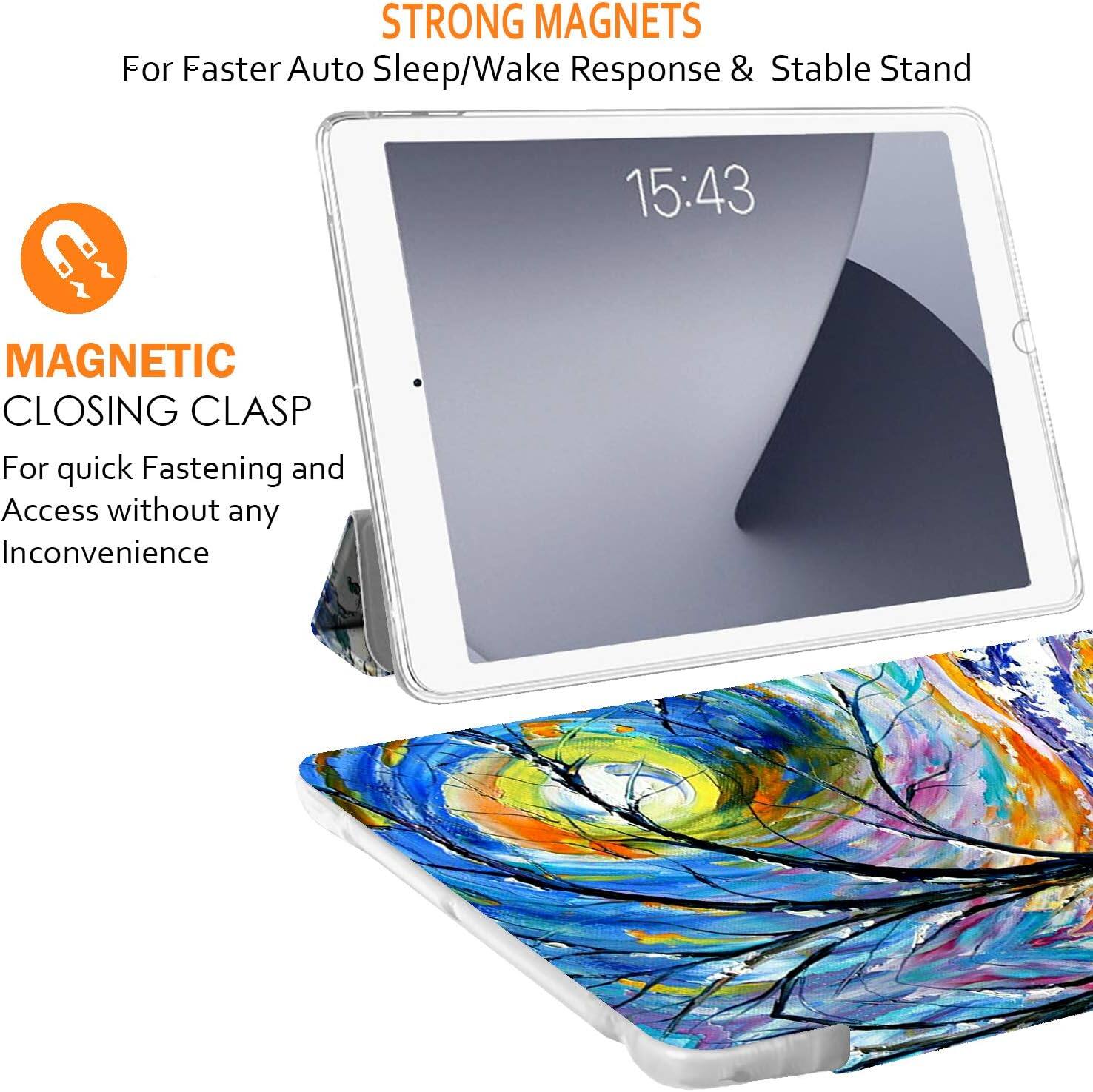 DuraSafe Cases iPad 4th Gen 9.7 inch 2012 Trifold TPU Smart Case A1458 ...