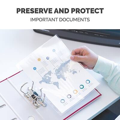 PRESERVE AND PROTECT  
IMPORTANT DOCUMENTS