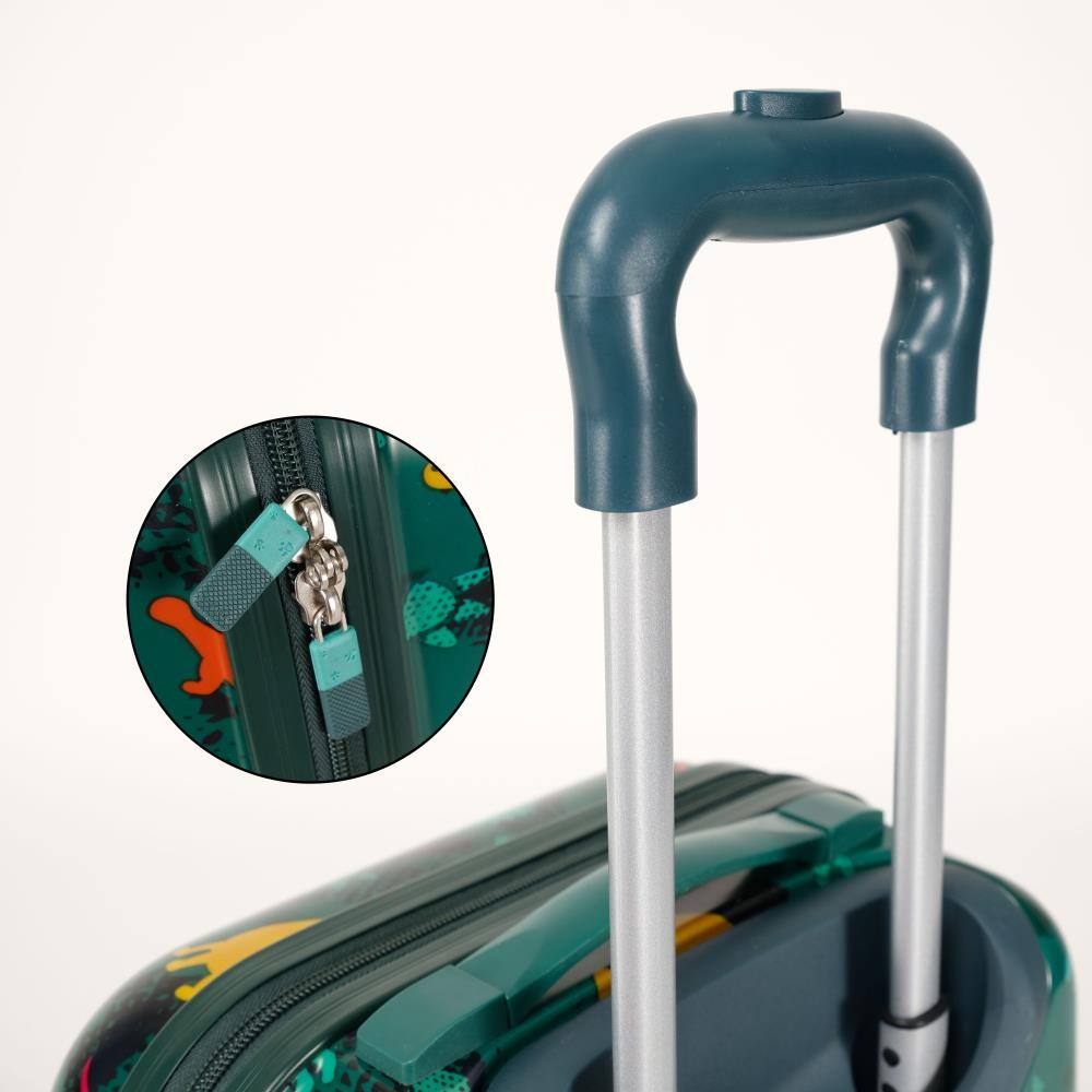 Alt View 1. BreeBe - 4-Piece Hard Luggage Set, Lightweight Suitcases with 360° Dual Spinner Wheels, Password Lock, Portable Design - Purple, Green.