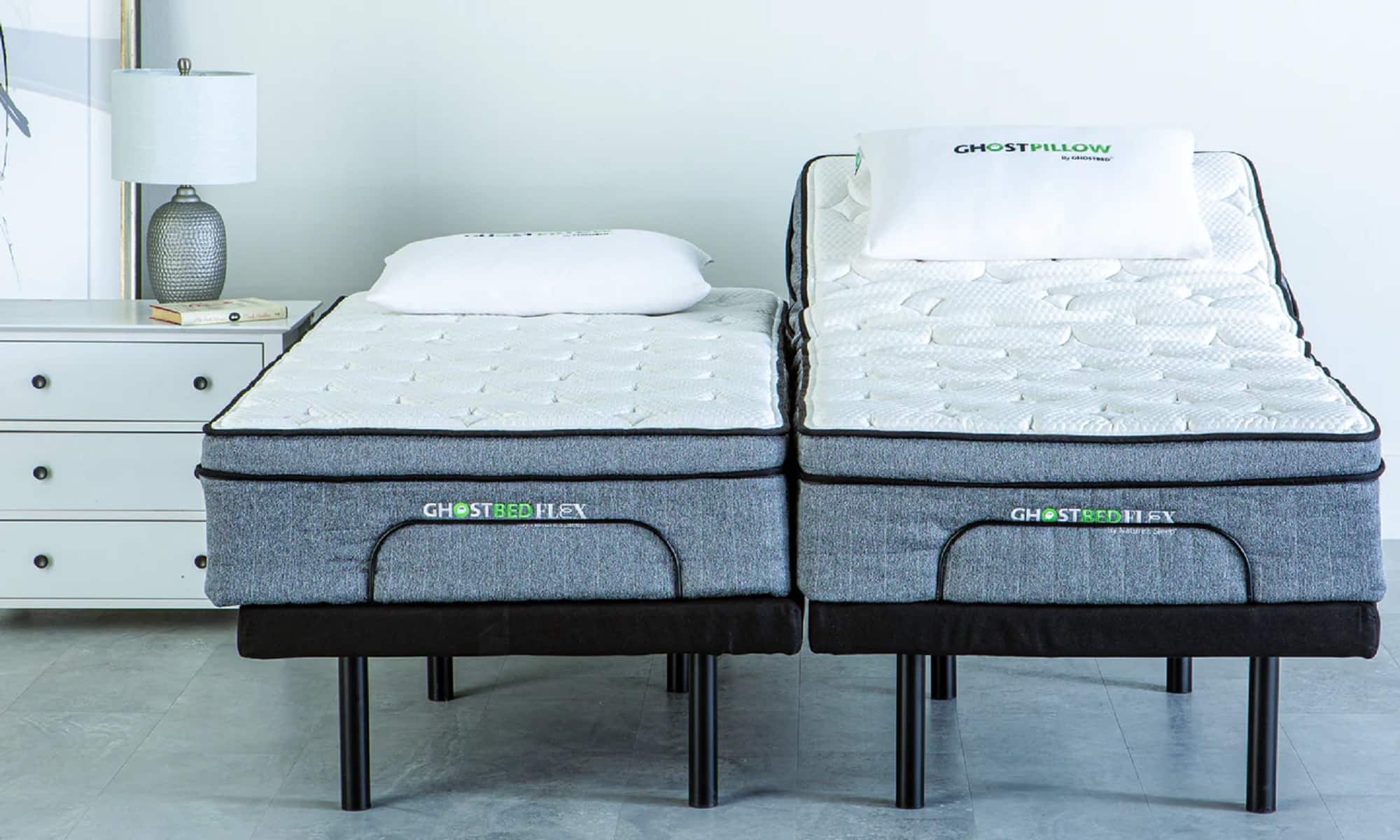 Alt View 26. Ghostbed - Flex 13" Profile Mattress-Queen - White.