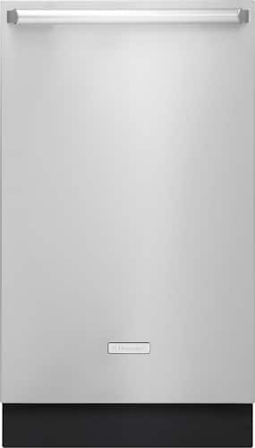 Electrolux - 18" Built-In Dishwasher with Stainless-Steel Tub - Stainless Steel - Larger Front