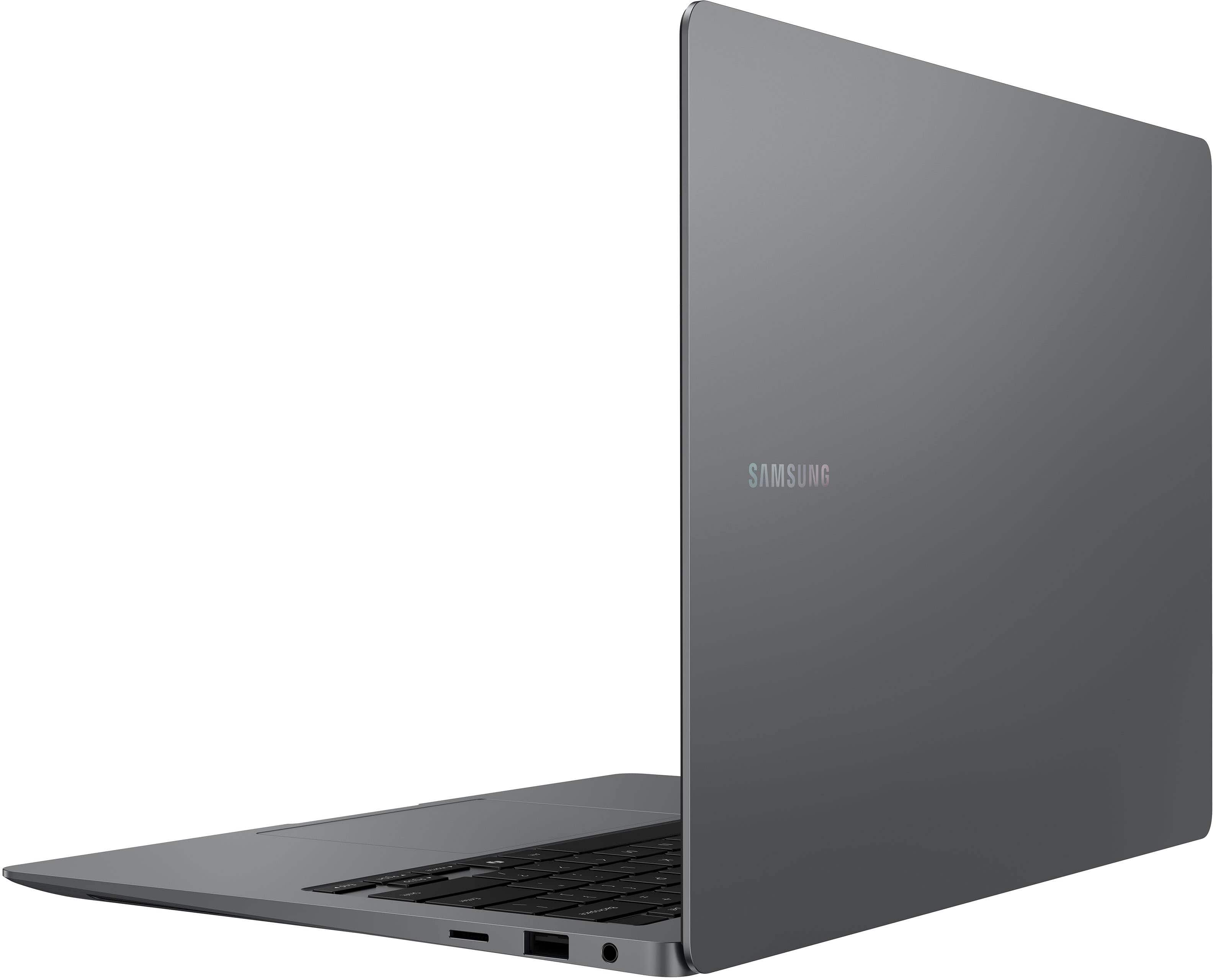 Alt View 22. Samsung - Galaxy Book5 Pro - Copilot+ PC - 14" 3K AMOLED Touch-Screen Laptop - Intel Core Ultra 7 - 16GB Memory - 512GB SSD - Gray.