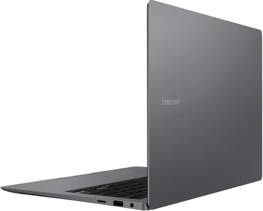Alt View 22. Samsung - Galaxy Book5 Pro - Copilot+ PC - 14" 3K AMOLED Touch-Screen Laptop - Intel Core Ultra 7 - 32GB Memory - 1TB SSD - Gray.