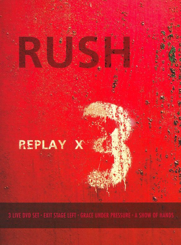  Rush: Replay X3 [3 DVD/CD] [DVD]