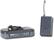 Front Standard. Shure - Wireless Condenser Lavalier Microphone System - Black.