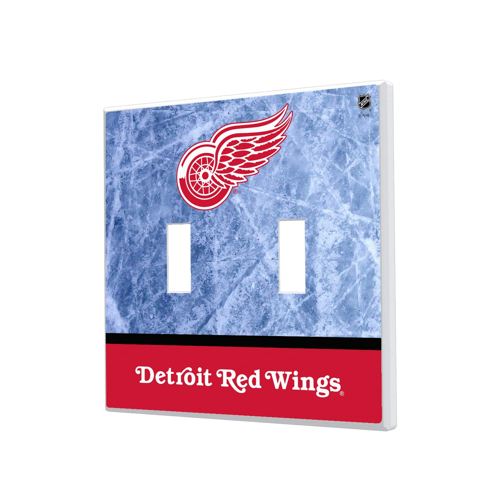 Keyscaper - Detroit Red Wings Wordmark Double Toggle Lightswitch Plate - Multicolor price history on PriceWatchPro