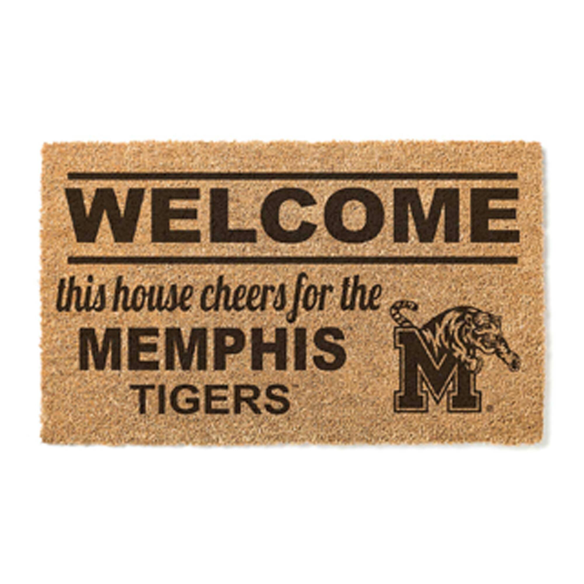 Memphis Tigers 18" x 30" Welcome Doormat
