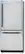 Front Standard. GE - 19.5 Cu. Ft. Bottom-Mount Refrigerator - CleanSteel.
