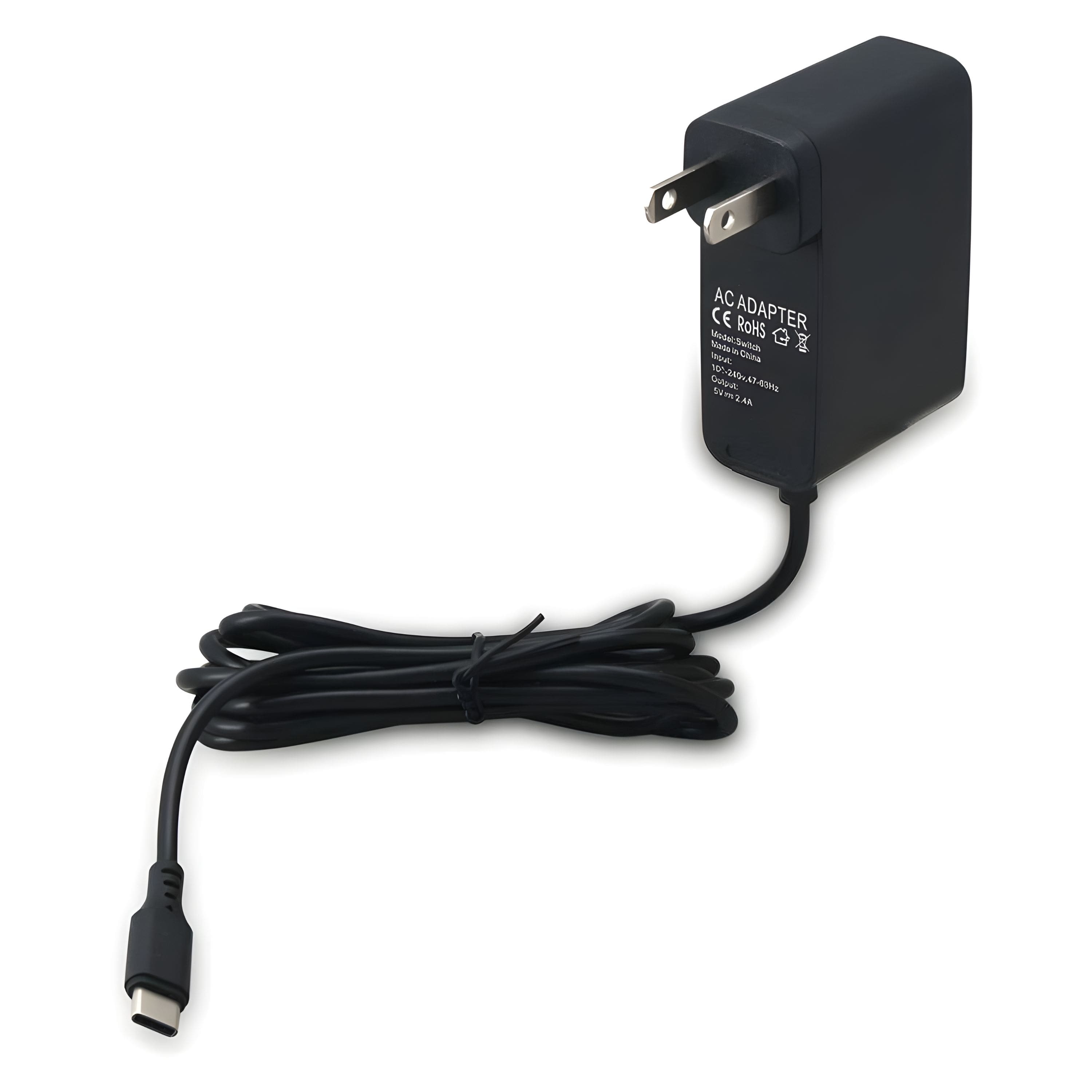 AC ADAPTER  
CE ROHS  
Made in China  
Input: 100-240V~50/60Hz  
Output: 5V 2.4A  
Model: 505-34943-439  
Cftotc 1 47-7MA ntgoae 1% 0K