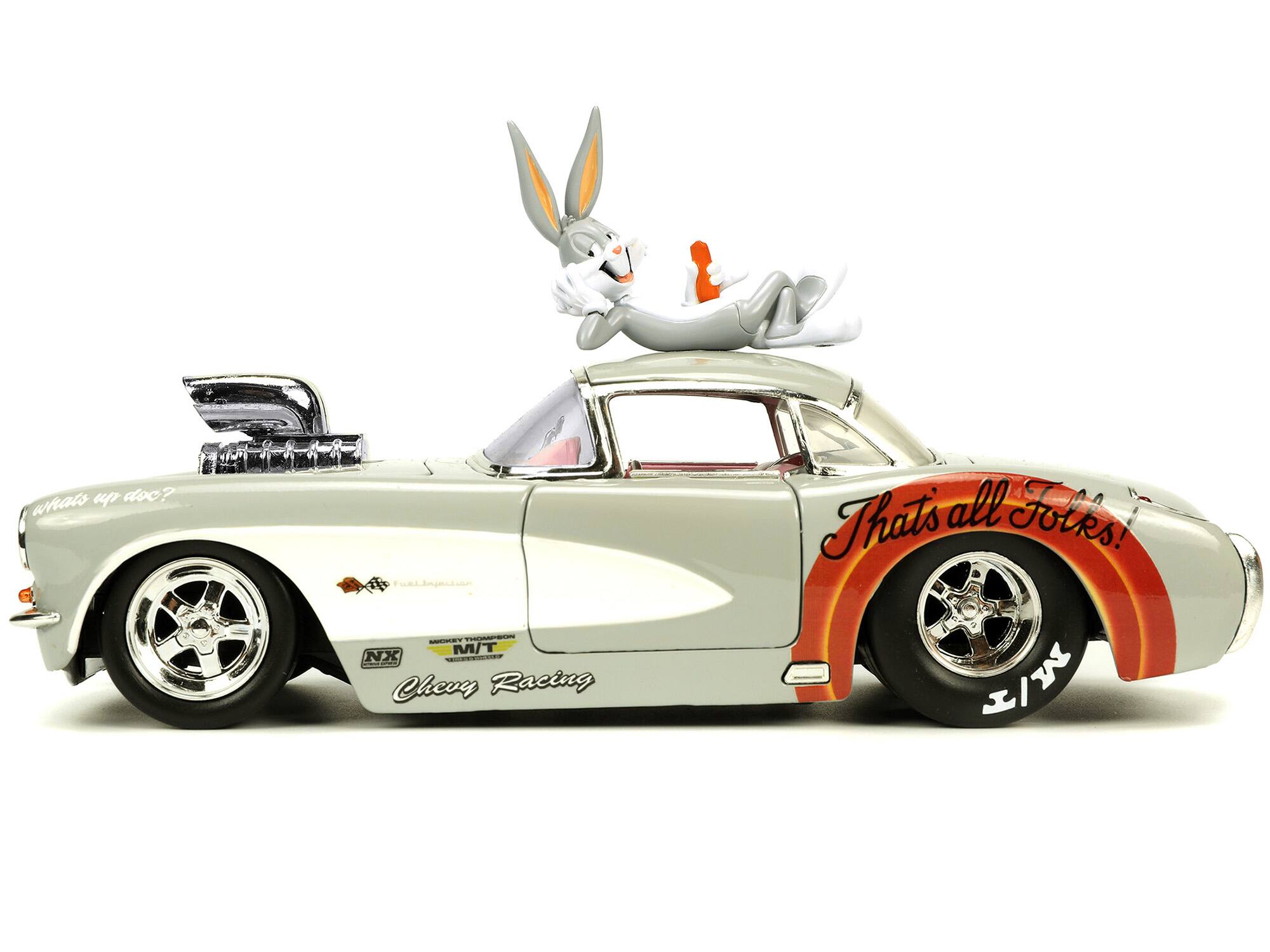 What's up doc?  
RARCHY THEMPON M/T NX TWEET  
Chevy Racing  
That's all Folks!