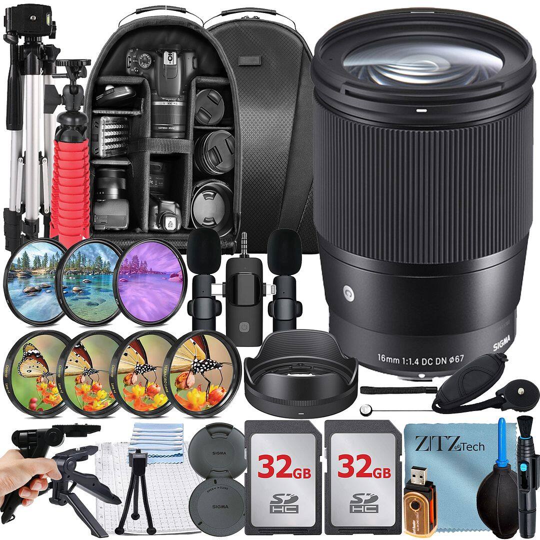 I HEMACR 16mm 1:1.4 DC DN 67 SIGNA SIMA SKCIMA ZIT7 Tech 32GB 32GB S Sp HC