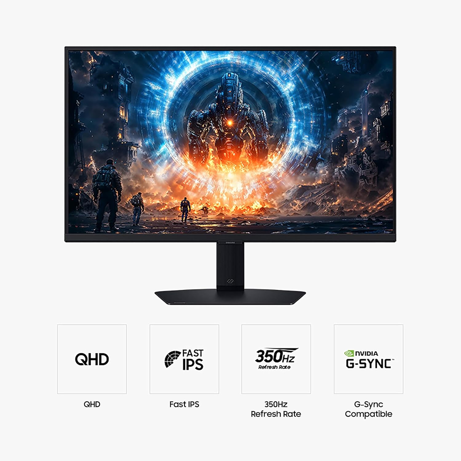 QHD Fast IPS 350Hz Refresh Rate NVIDIA G-SYNC Compatible