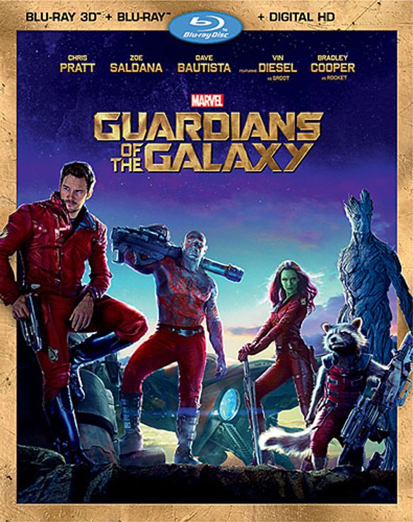 Guardians of the Galaxy [Includes Digital Copy] [3D] [Blu-ray] [Blu-ray/Blu-ray 3D] [2014]