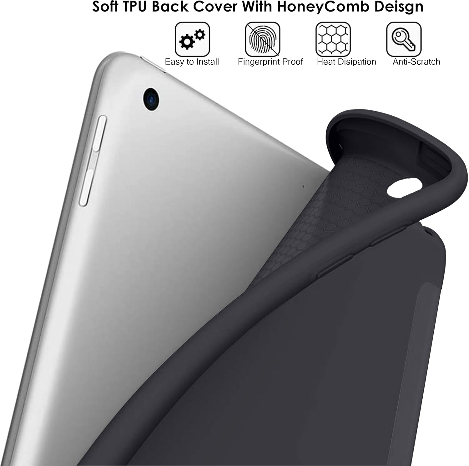 Soft TPU Back Cover With HoneyComb Design
Easy to Install
Fingerprint Proof
Heat Disipation
Anti-Scratch