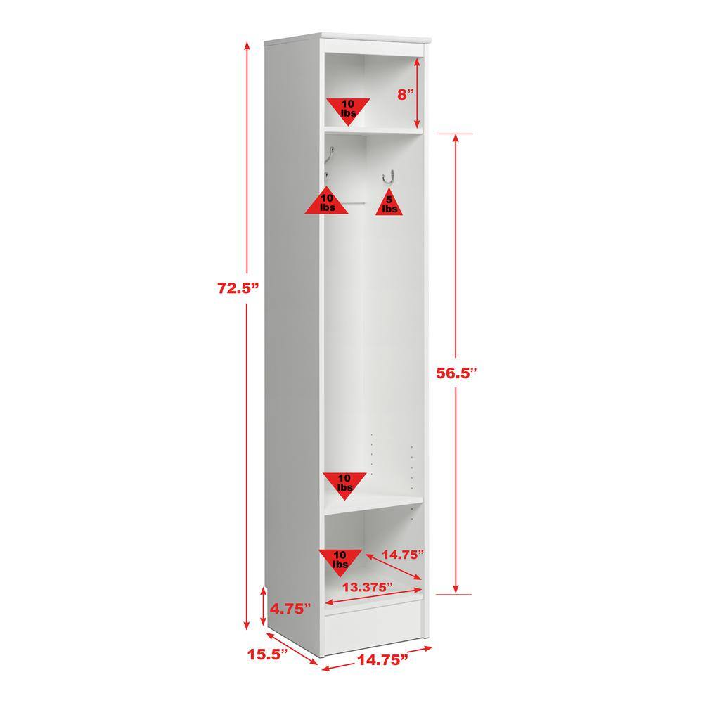 10 lbs  
8"  
10 lbs  
5 lbs  
72.5"  
56.5"  
10 lbs  
10 lbs  
14.75"  
4.75"  
13.375"  
15.5"  
14.75"