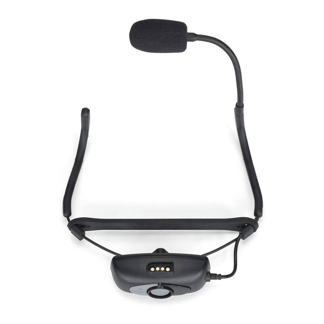 Angle. Samson - Samson SWC99AH9SQE-K AirLine 99 Wireless Fitness In-Ear Headset System (Black).