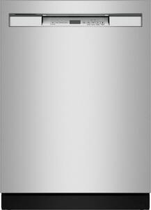 Maytag - 24" Front Control Built-In Tub Dishwasher with PowerBlast Cycle and 50 dBA - Stainless Steel