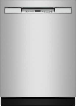 Maytag - 24" Front Control Built-In Stainless Steel Tub Dishwasher with PowerBlast Cycle and 50 dBA - Stainless Steel