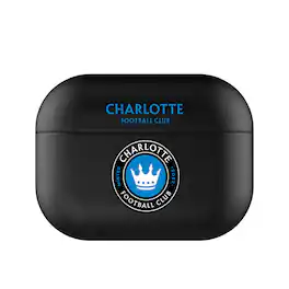 Keyscaper - Charlotte FC Charlotte FC Insignia AirPods Case Cover - No Size - Black