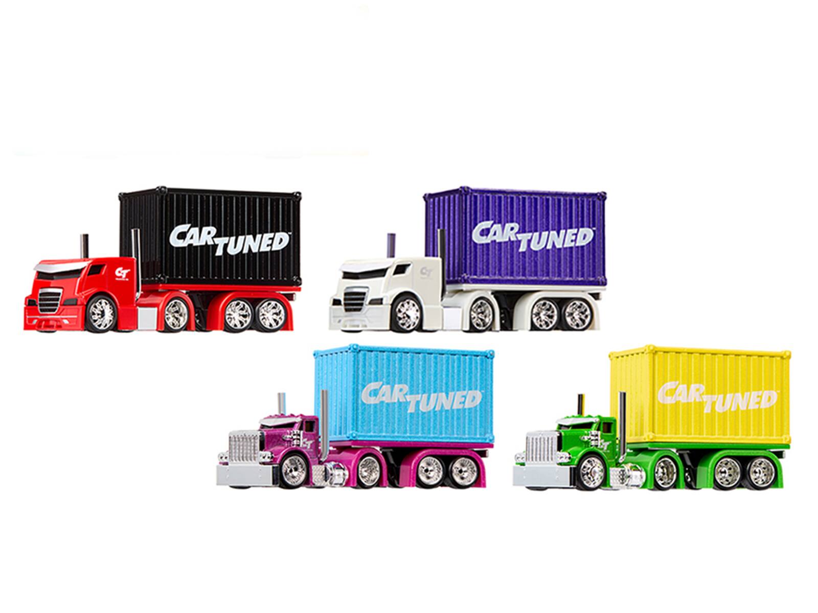 "Car Tuned - ""Rigs"" Container Case Series 2 Set of 4 Pieces Diecast Model Cars by CarTuned" price history on PriceWatchPro