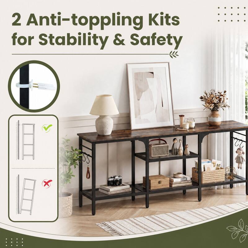 2 Anti-toppling Kits for Stability & Safety