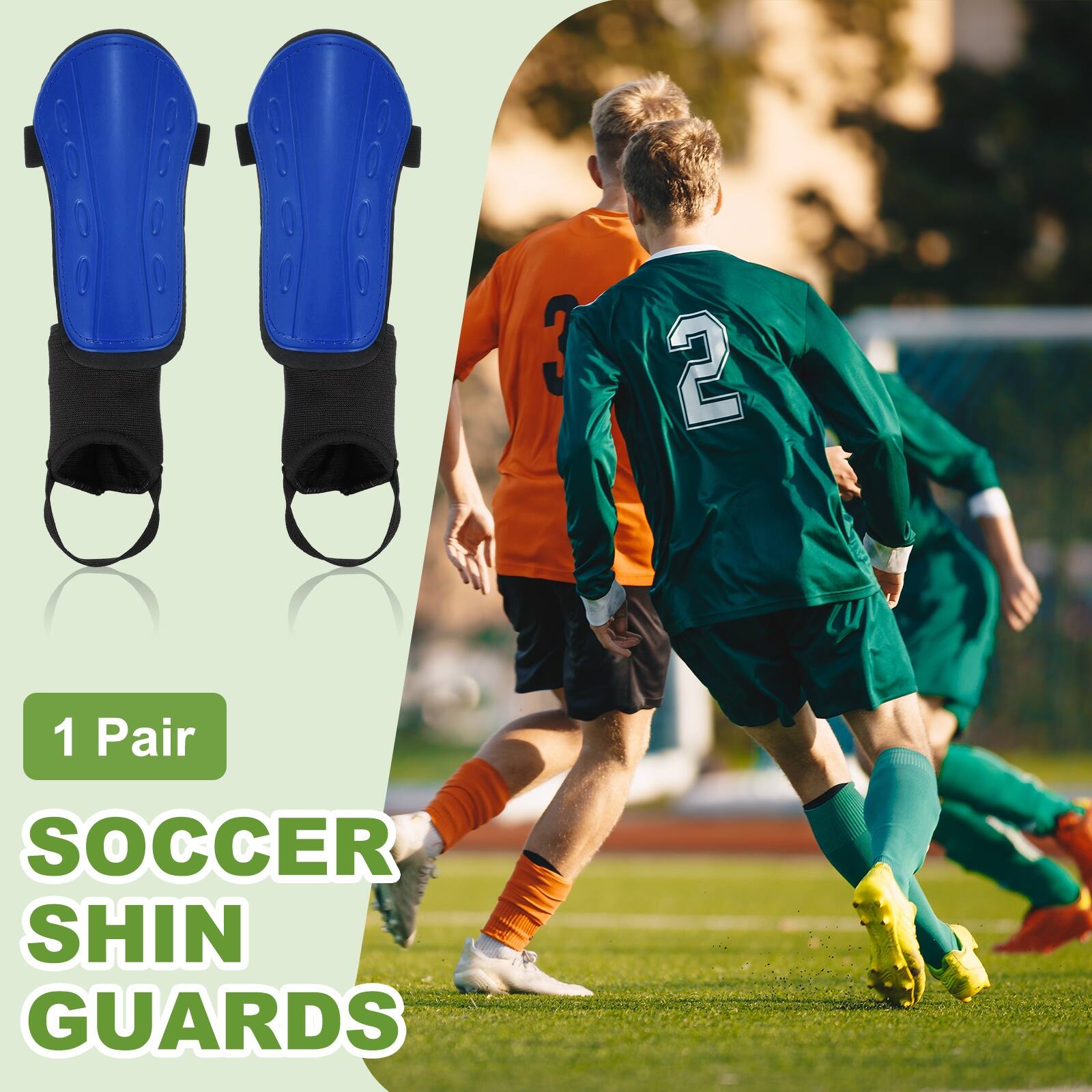 1 Pair SOCCER SHIN GUARDS