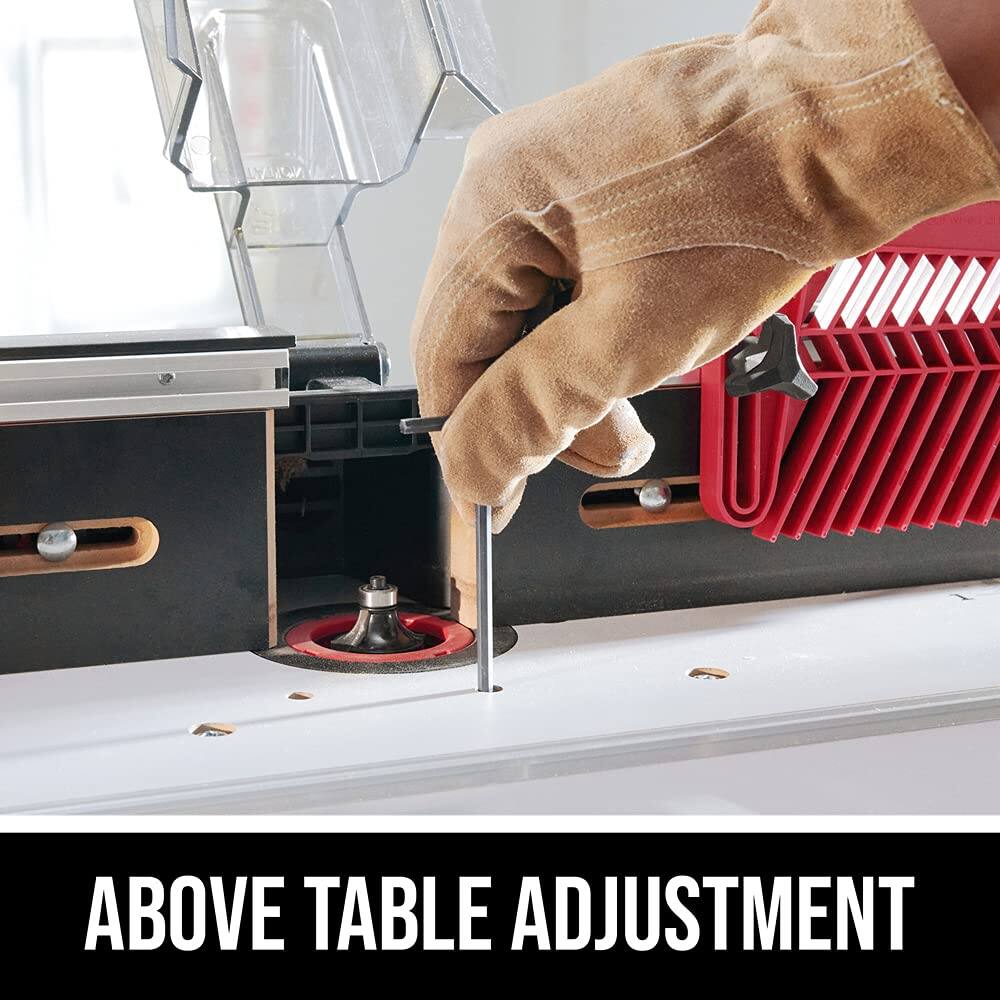 ABOVE TABLE ADJUSTMENT