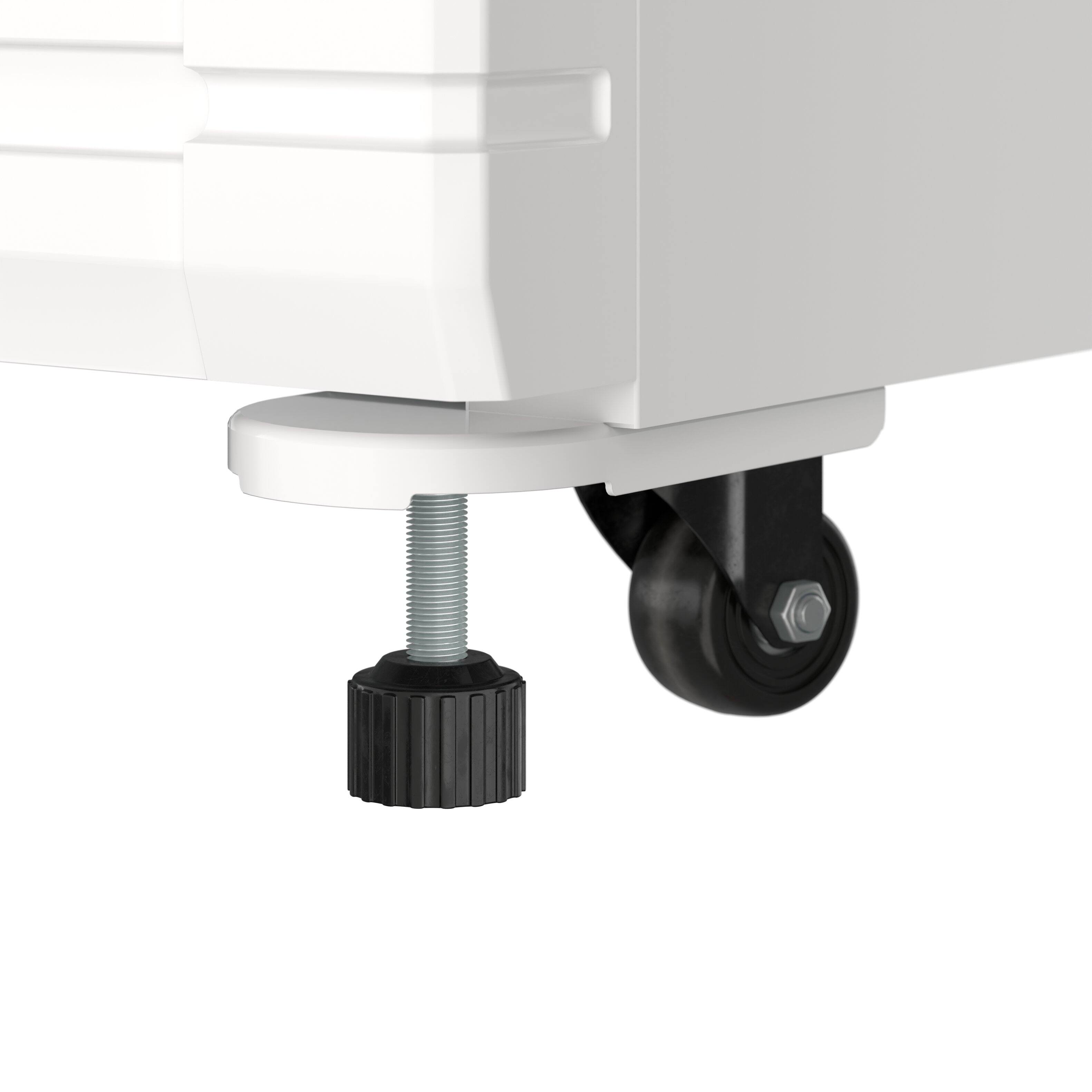 Alt View 9. Koolmore - 39 in. Commercial 2-Glass Door Merchandiser Refrigerator, 21.9 cu. ft. in White (KM-MDR-2GD-39) - White.