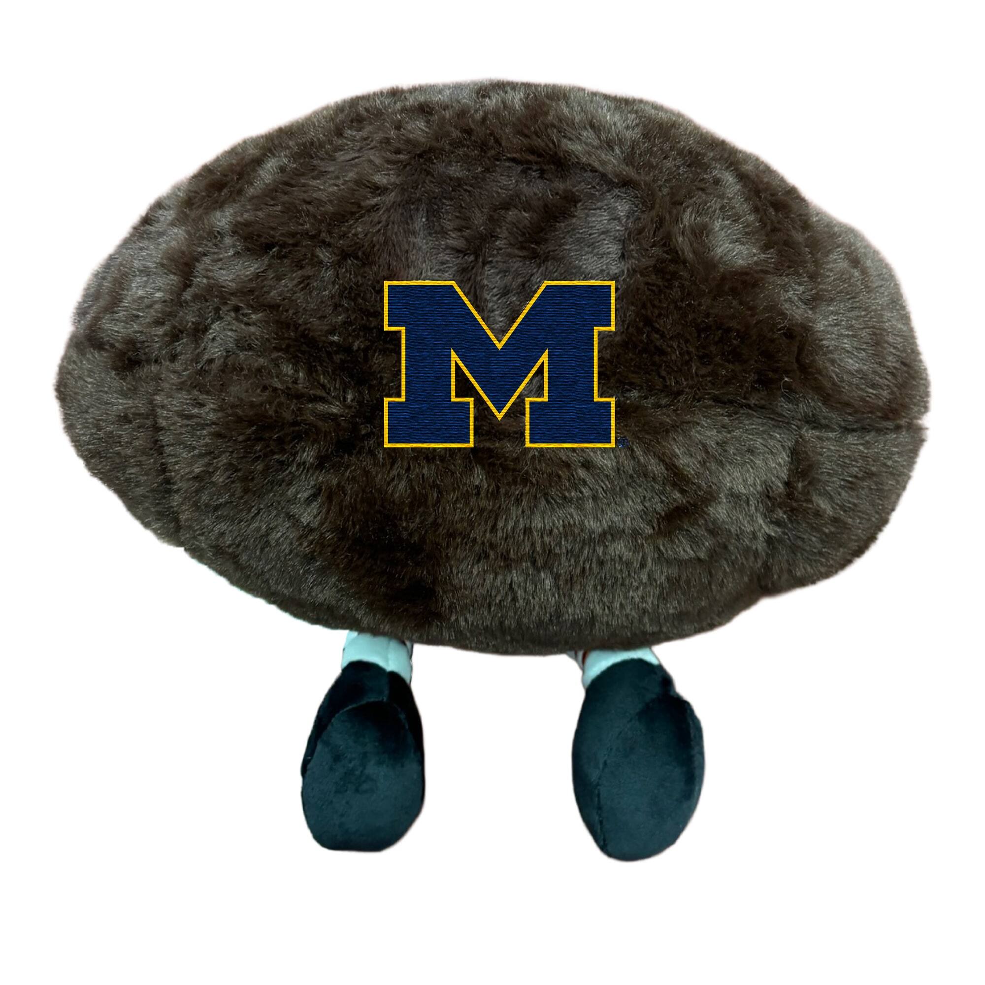 Alt View 1. Pegasus - Michigan Wolverines Player Pal Plush Ball - Multicolor.