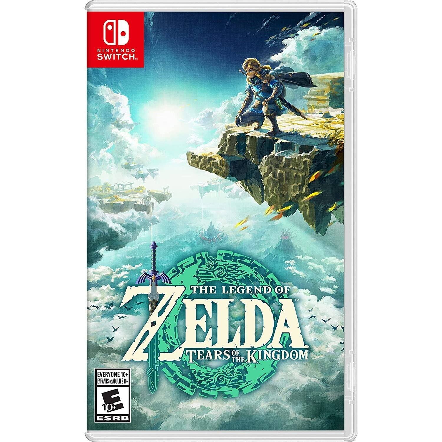 Nintendo Switch. The Legend of Zelda: Tears of the Kingdom. Everyone 10+. ESRB.