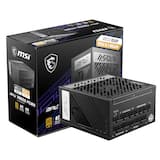 MSI - MPG A850G PCIE 5 - Full Modular – 80 Plus Gold 850W - 100% Japanese 105°C Capacitors – ATX 3.1 Gaming Power Supply - Black