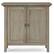 Alt View 12. Simpli Home - Redmond Low Storage Cabinet - Distressed Grey.