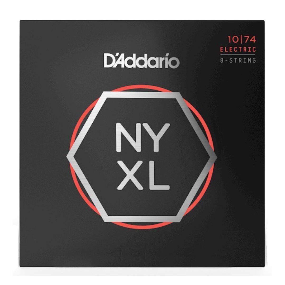 D'Addario 10 10|74 ELECTRIC 8-STRING NY XL