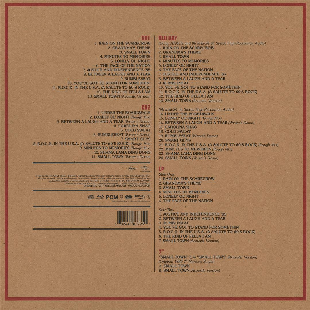 Back. Scarecrow [Super Deluxe Edition 2CD/Blu-Ray/LP/7"] [CD].