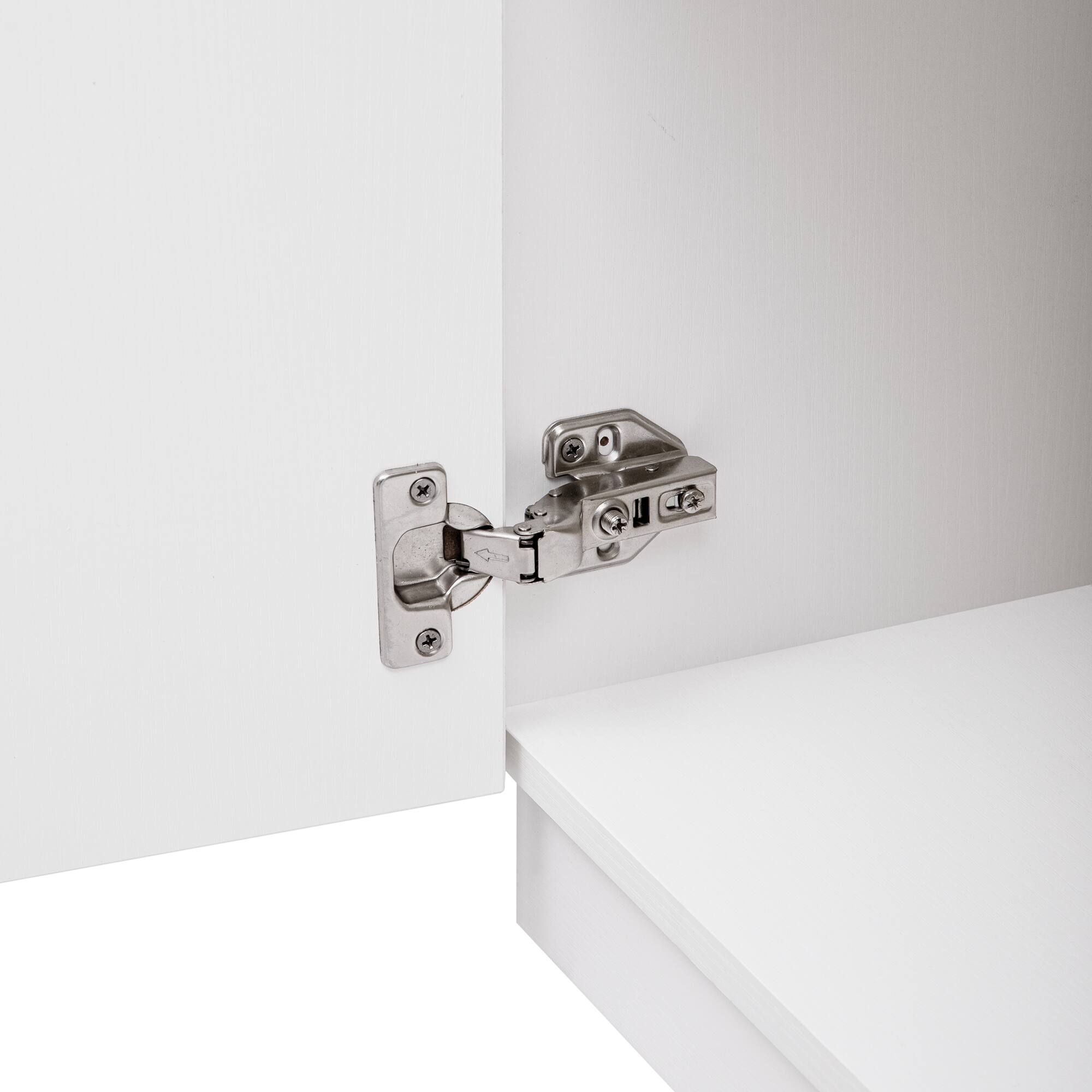 Alt View 8. PexFix - 82.7" Kitchen Island with Extendable Table for 4-6 - Rolling Cart with Power Outlet, 2 Drawers & 2 Side Shelves - White.