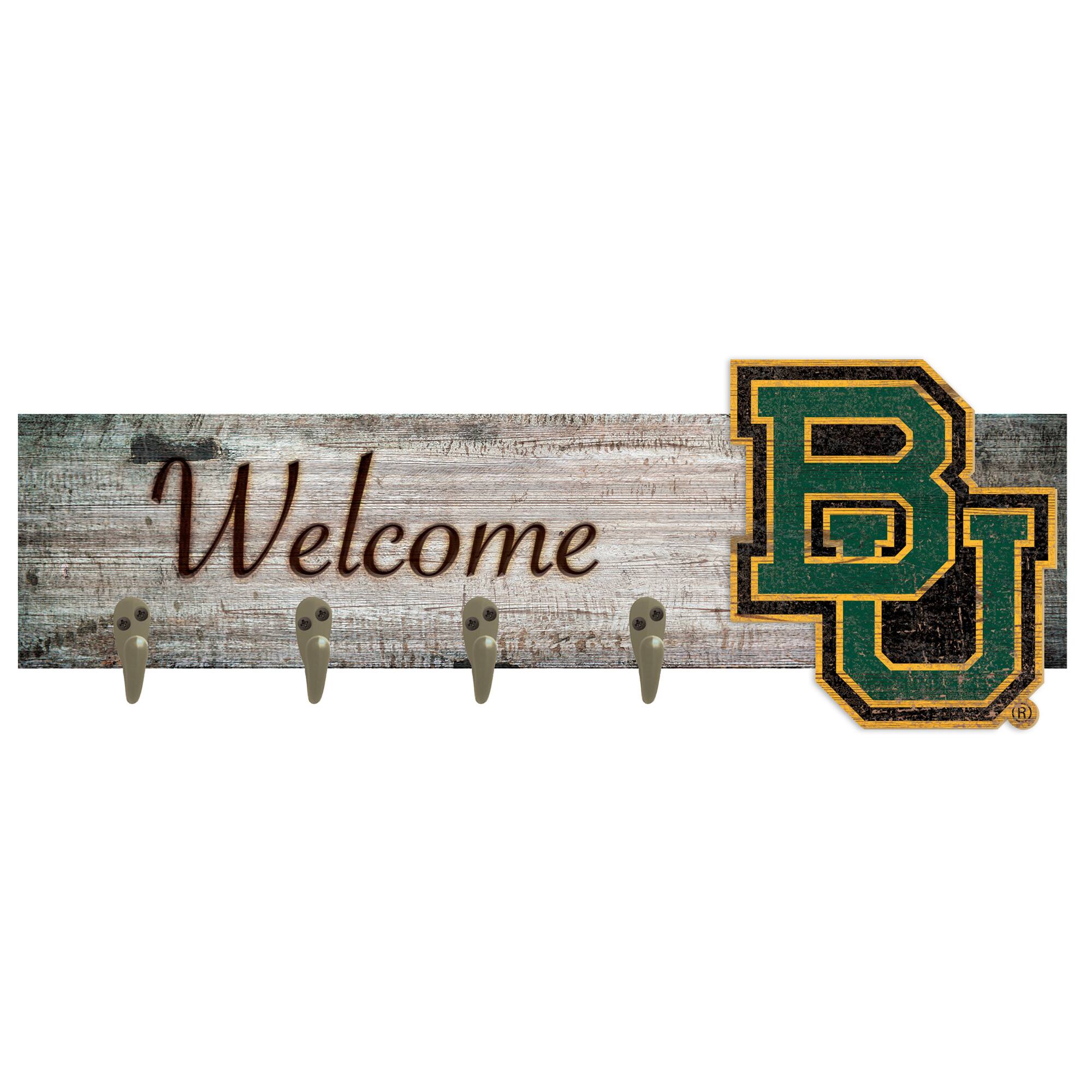 Baylor Bears 24" x 6" Mounted Coat Hanger