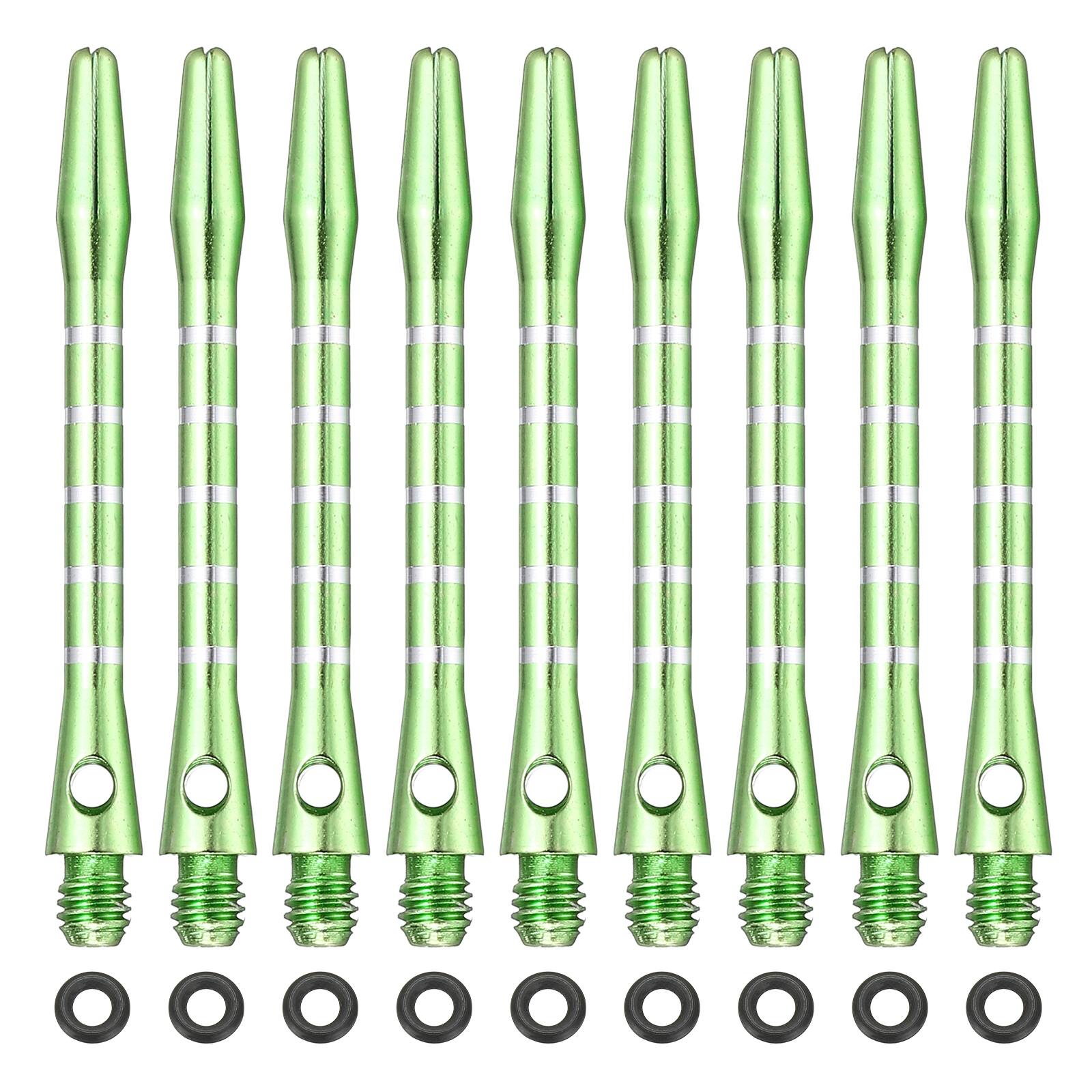 Unique Bargains - Dart Shafts for Steel Tip, Medium 2BA Thread Aluminum Shaft Set, 48mm & 12 Set - Fits Darts Training/Sharpener - Green price history on PriceWatchPro