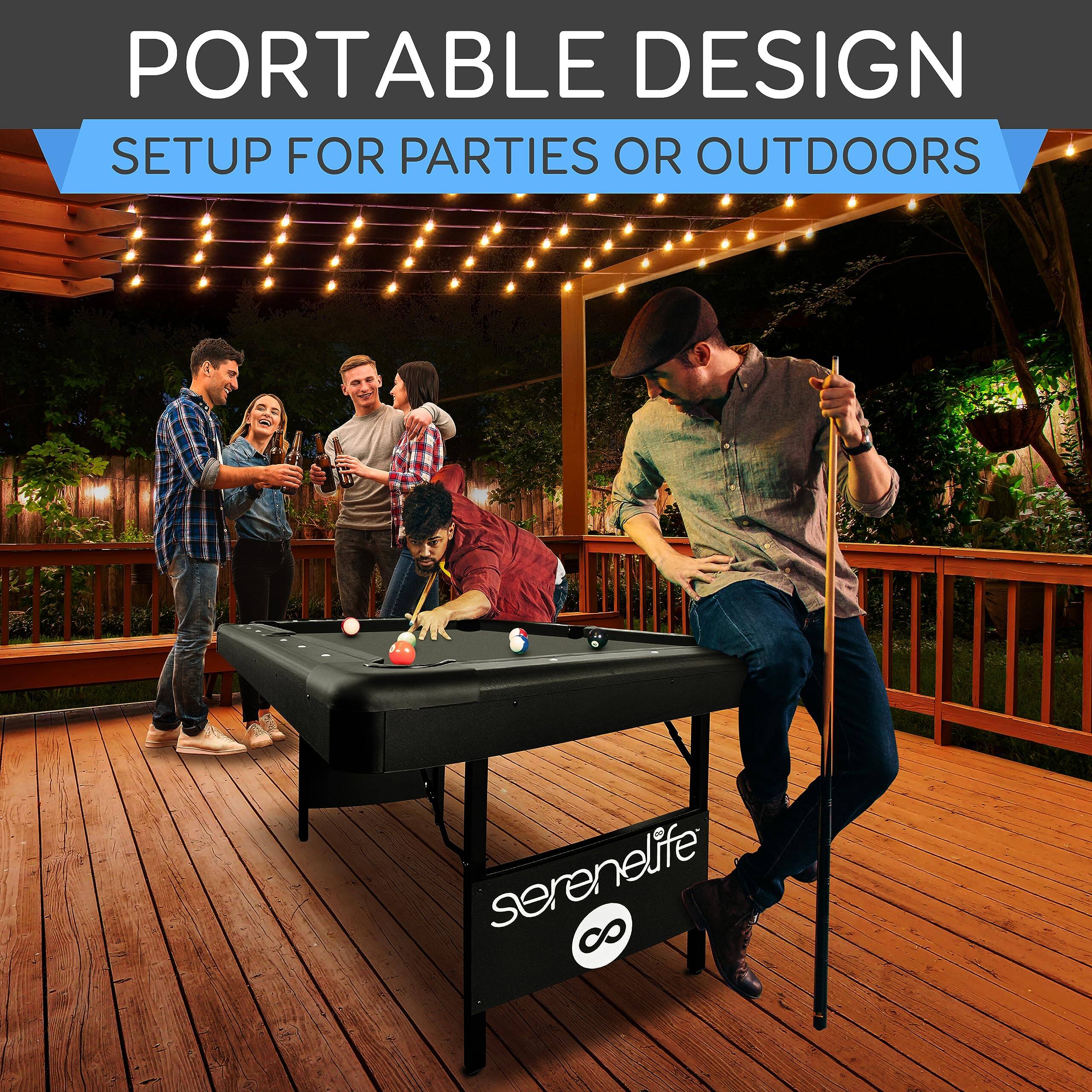 PORTABLE DESIGN  
SETUP FOR PARTIES OR OUTDOORS