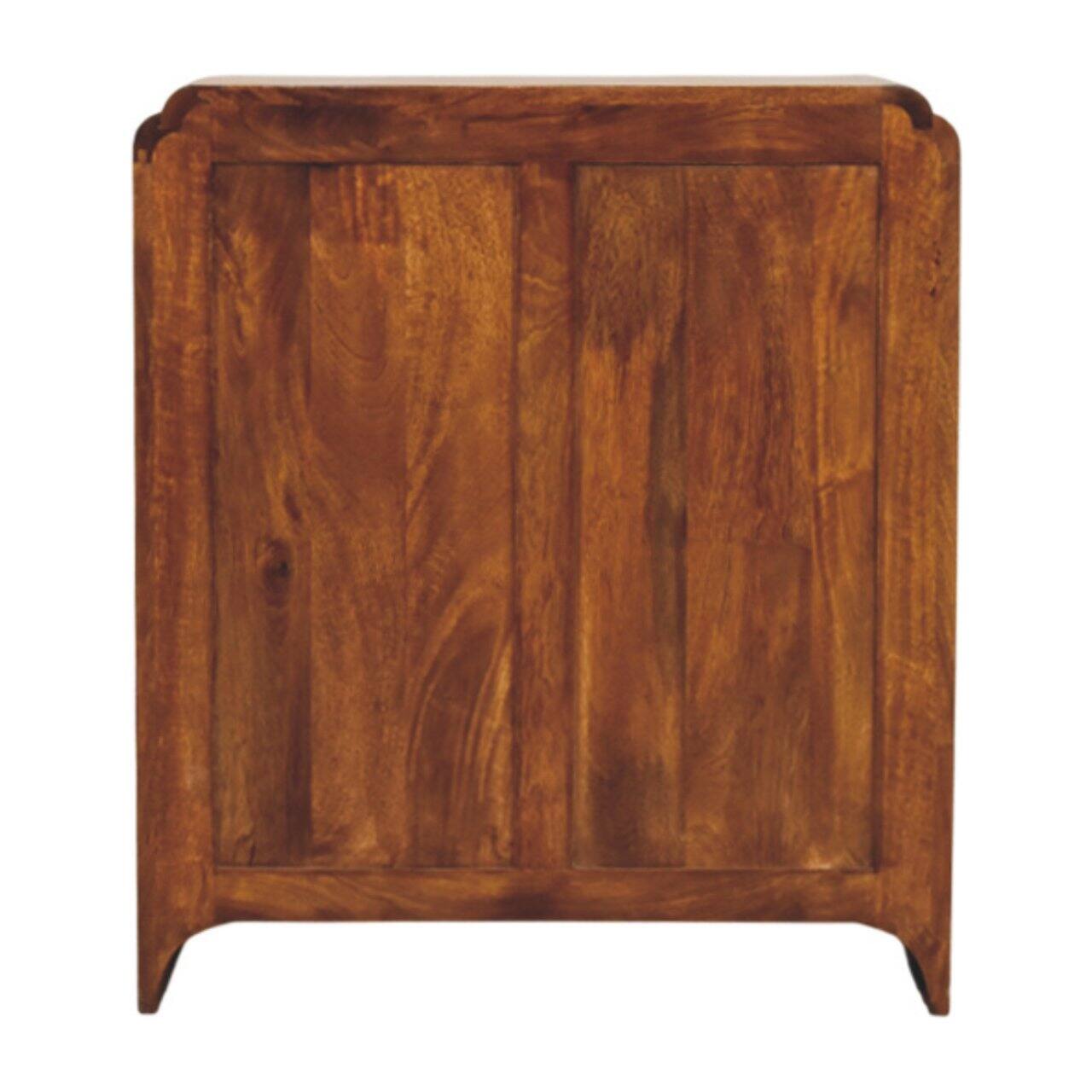 Alt View 5. Artisan Furniture - Artisan Furniture Solid Wood Newton Chestnut 3 Drawer Chest, Brown - Brown.