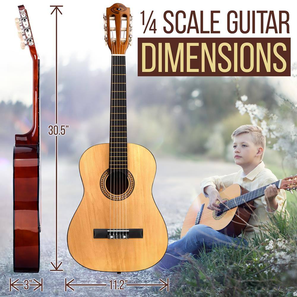 1/4 SCALE GUITAR DIMENSIONS

30.5"

3"

11.2"