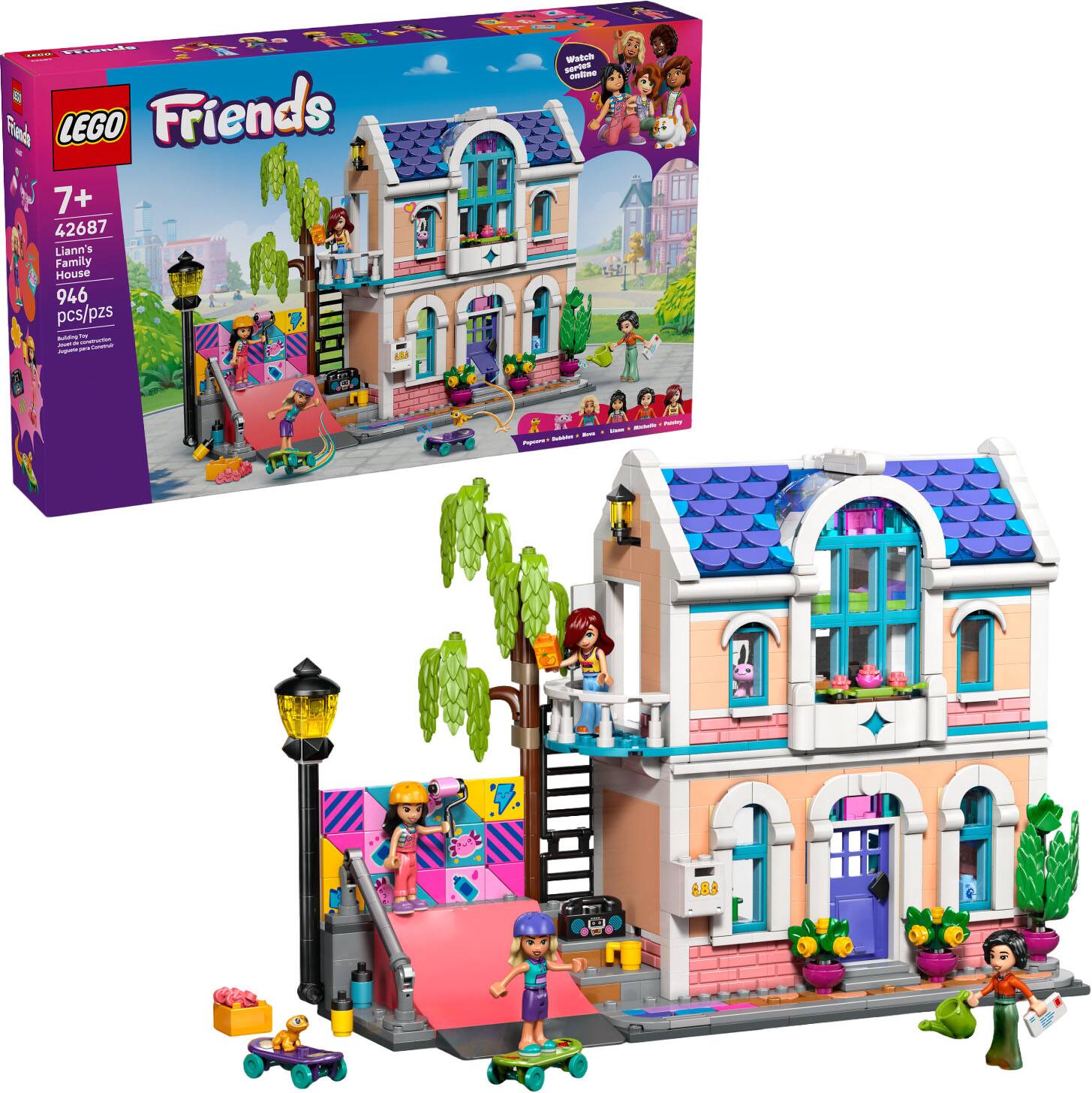 Friends Liann’s Family House Building Toy 42687