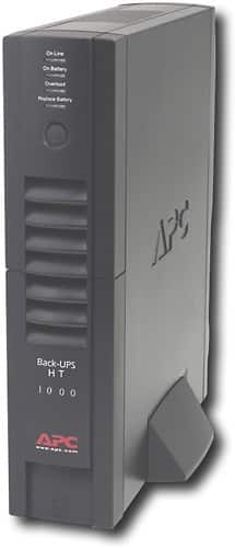 Angle Standard. APC - Surge Protector with 1000VA Battery Backup.