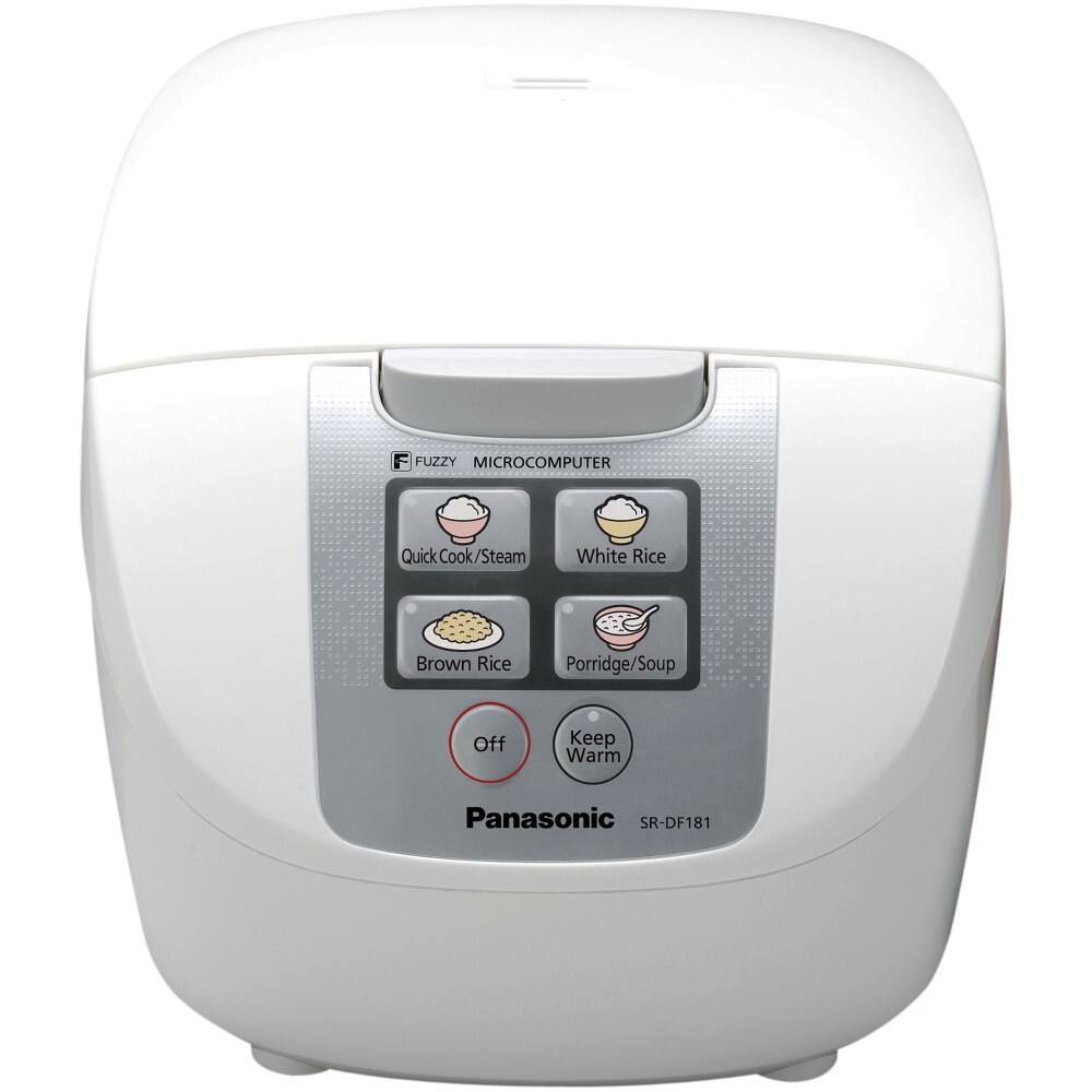 Customer Reviews: Panasonic Fuzzy Logic 1.8L Rice Cooker White SR