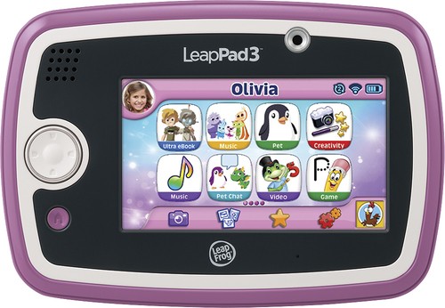  LeapFrog - LeapPad3 Kids' Learning Tablet - Pink